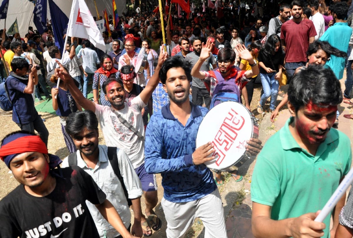JNUSU election 2018 was anti Modi trial in india