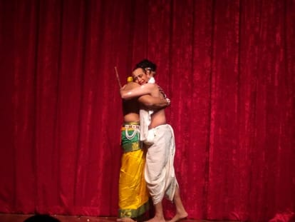 radha ashtami:vraj gandharavas from vrindavan presented Krishnotsav of radha krishna at iskcon noida