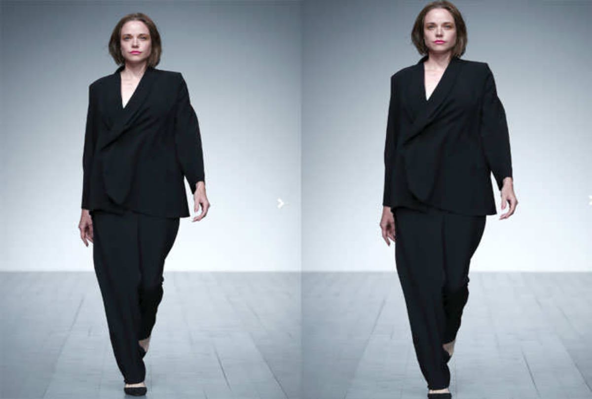 London Fashion Week Model wore breast pumps on the catwalk