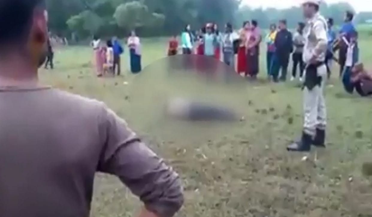 manipur mob lynching killed youth action against four police men,