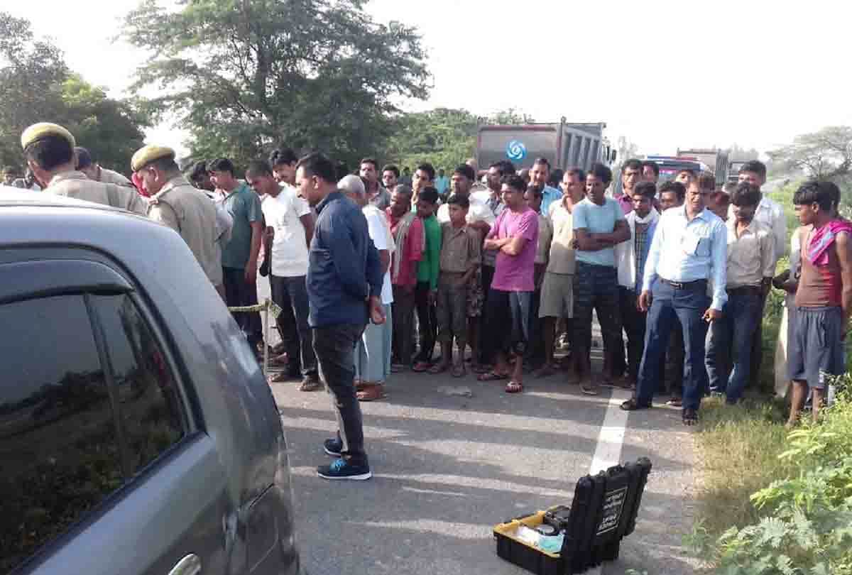 dead body thrown on street by killing uncle and nephew