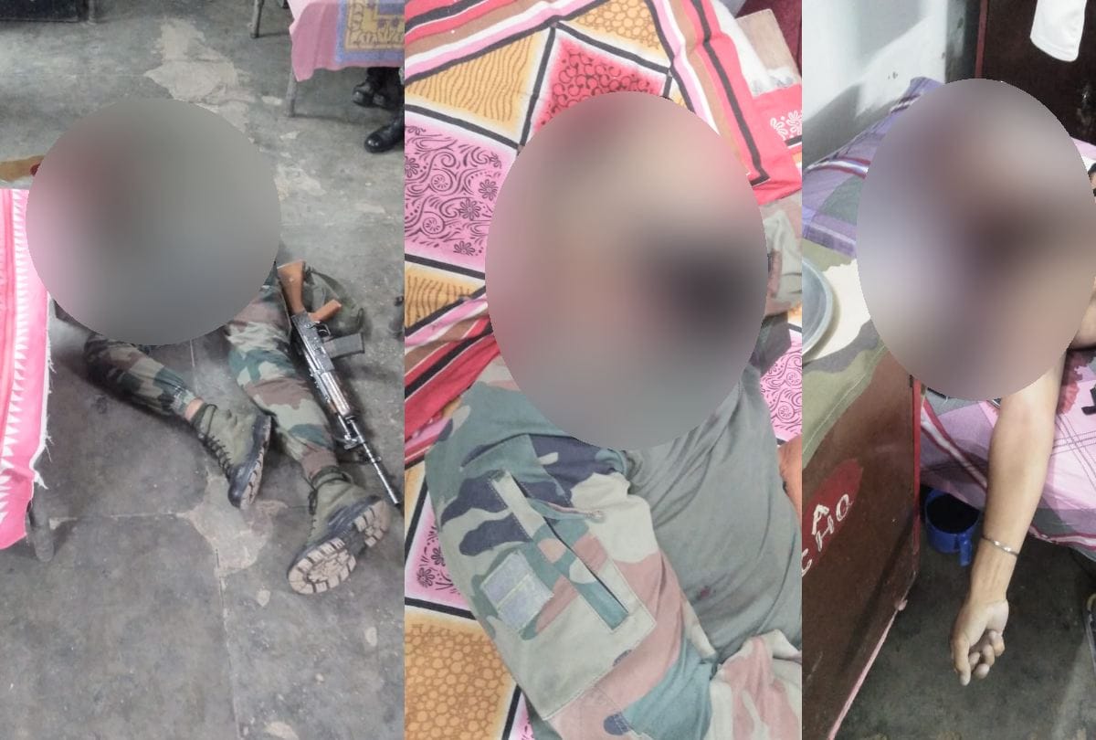 Army jawan shoot two person in barrack Later killed himself at Mcleodganj Himachal Pradesh