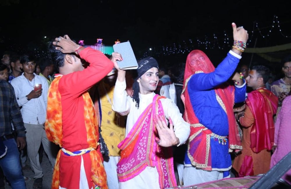Radhastami celebrations in barsana, nandgoan