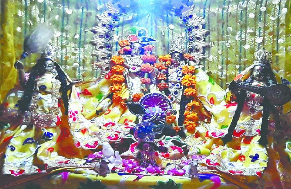 Radhaashtami 2019 Barsana Devotees Celebration at birth on Radha