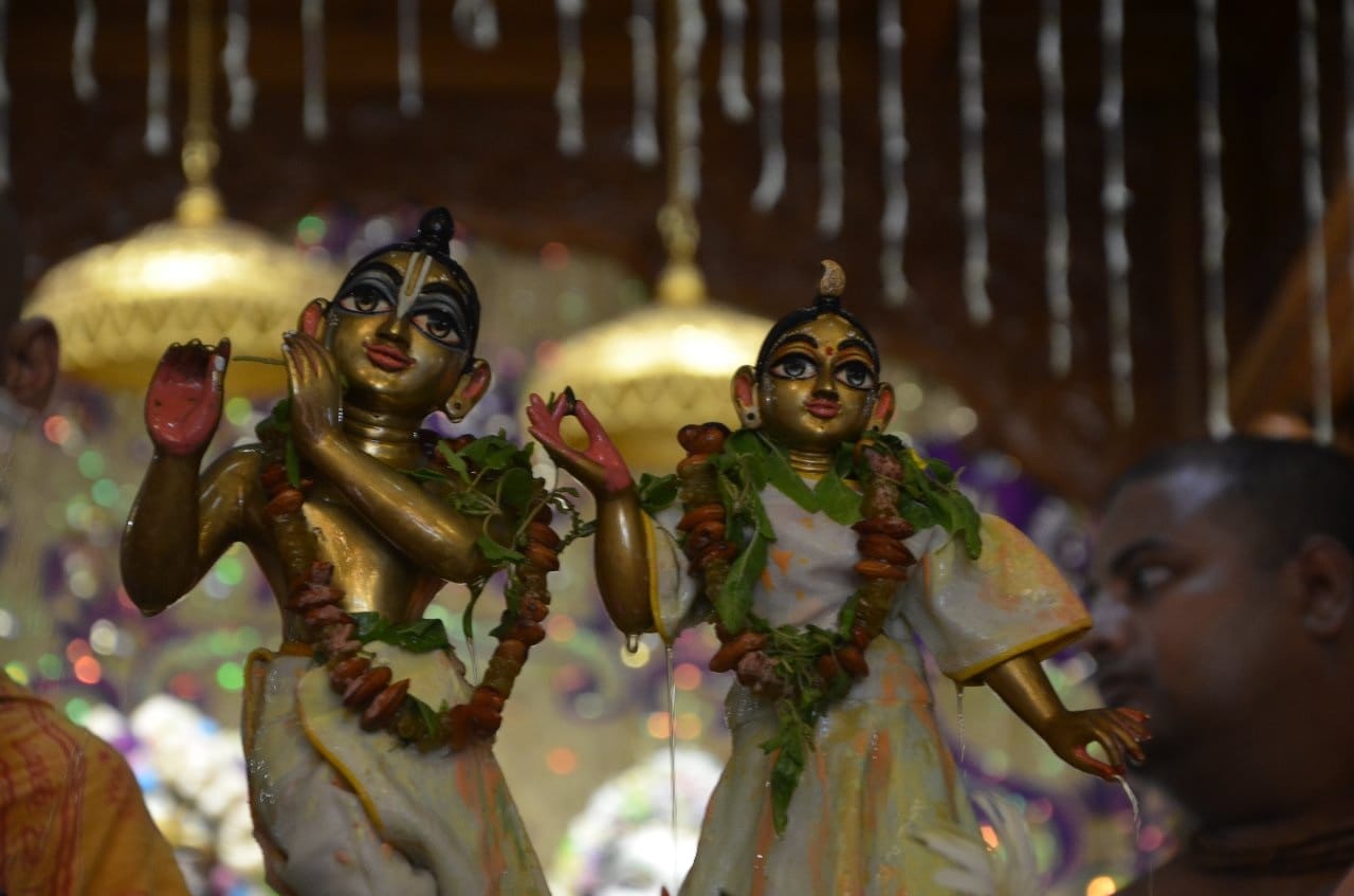 radha ashtami  2018 celebrated in iskon temple see photos