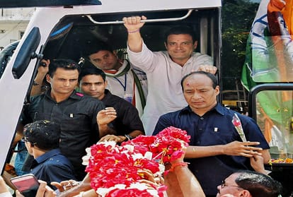 rahul gandhi grand road show in bhopal 17 september, contestants for ticket asked to gather crowd