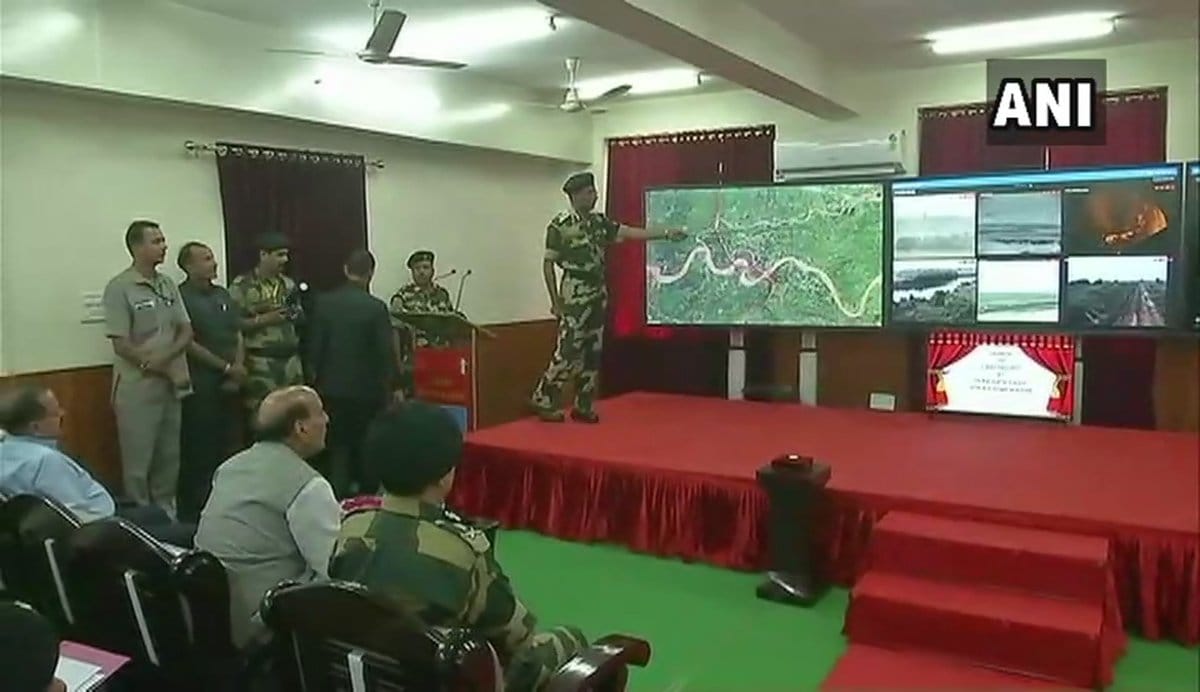 Rajnath Singh inaugurated two Comprehensive Integrated Border Managment System in Jammu