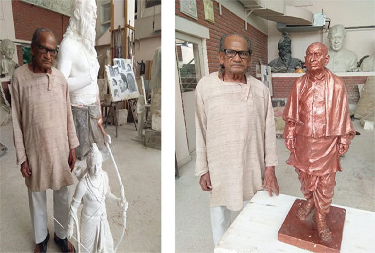 american architect propose name of ram sutar for statue of unity, it is made in china