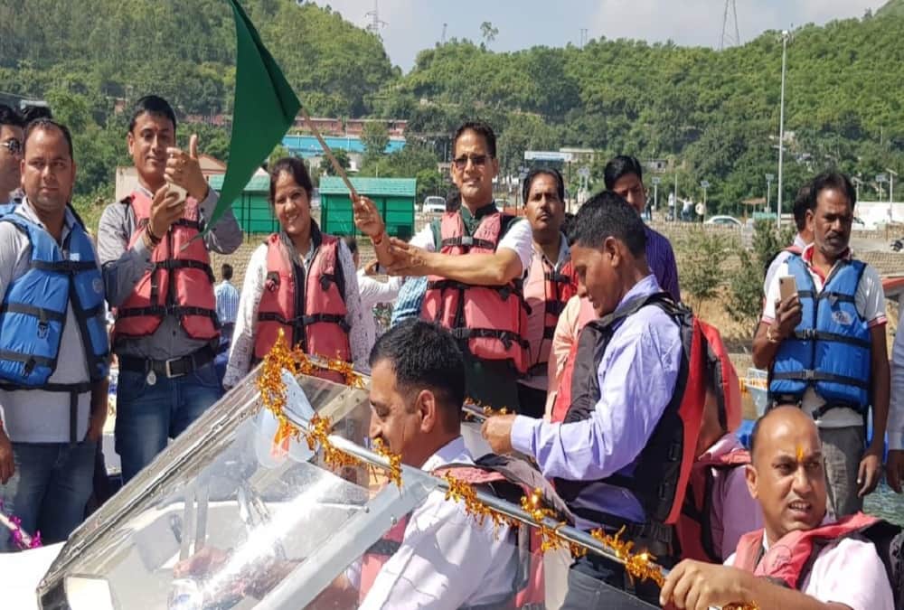 water sports in tehri Dam lake start again on vishwakarma puja 2018