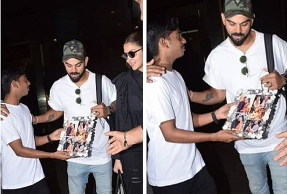 Team India captain Virat Kohli spending time with his better half Anushka Sharma, see pics