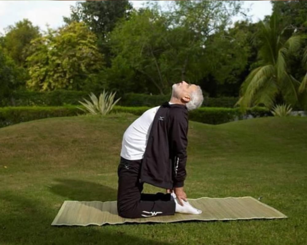 Narendra Modi Birthday Special: Prime minister Modi does these four yoga asanas to keep him fit