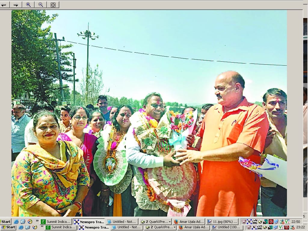 अशोक बने नगर परिषद सुजानपुर के अध्यक्ष