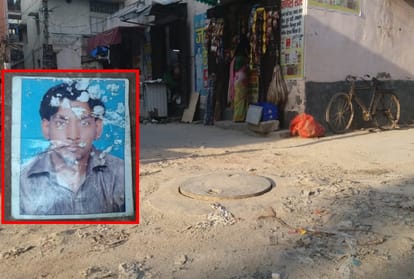 viral photo of grieving son before father dead body reality came forward boy not anil real son