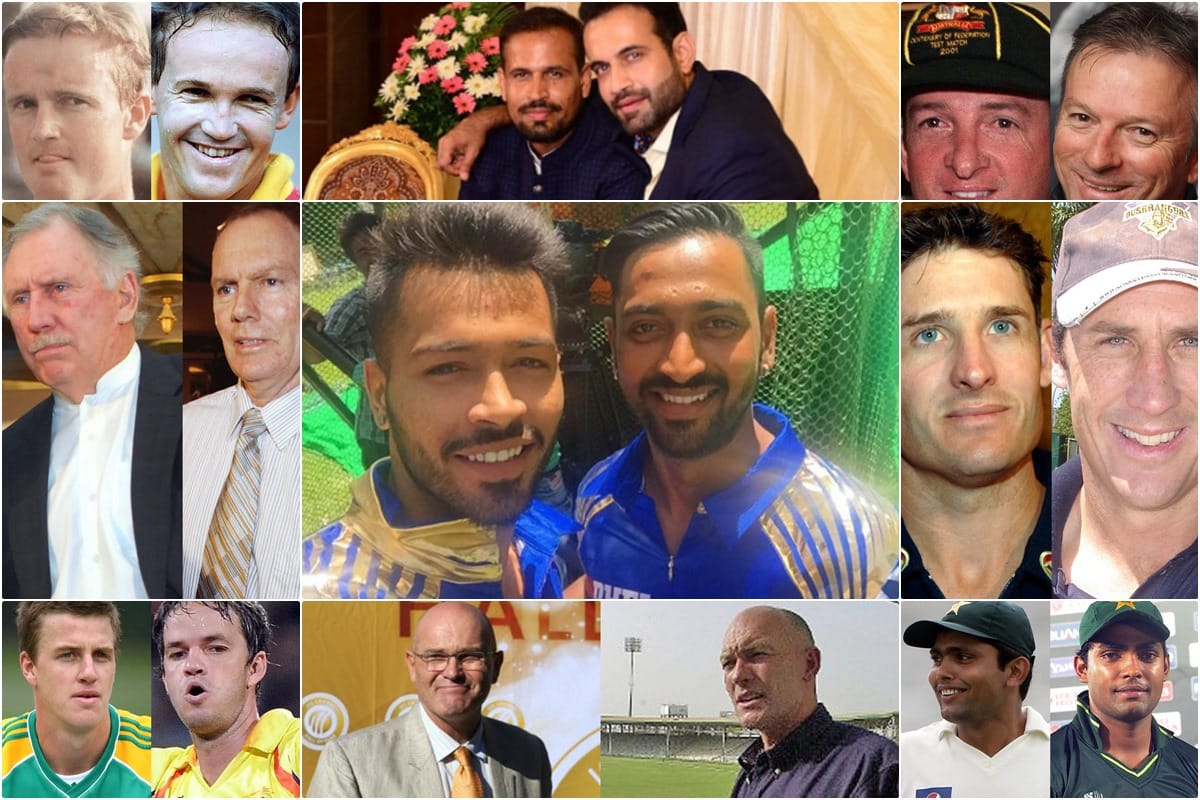 know about these 12 cool brother duos in cricket history, watch PHOTOS