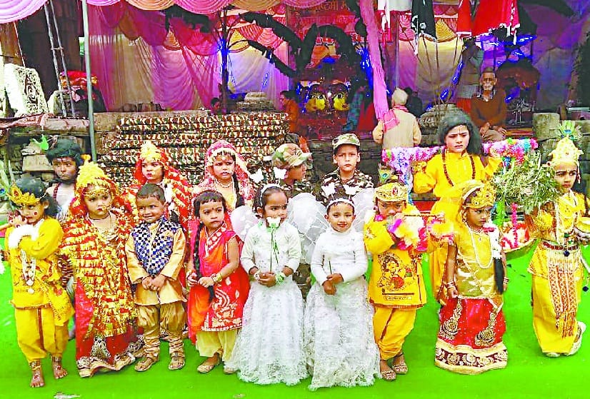 CHAMPANAGRI CELEBERATING  NANDA SUNANDA MAHOTSAV