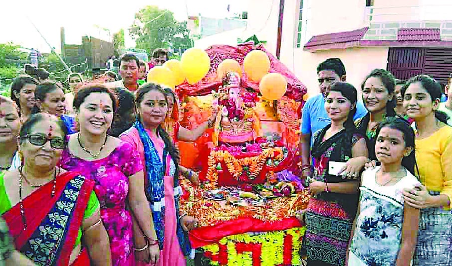 GOODBYE TO LORD GANESHA IDOL