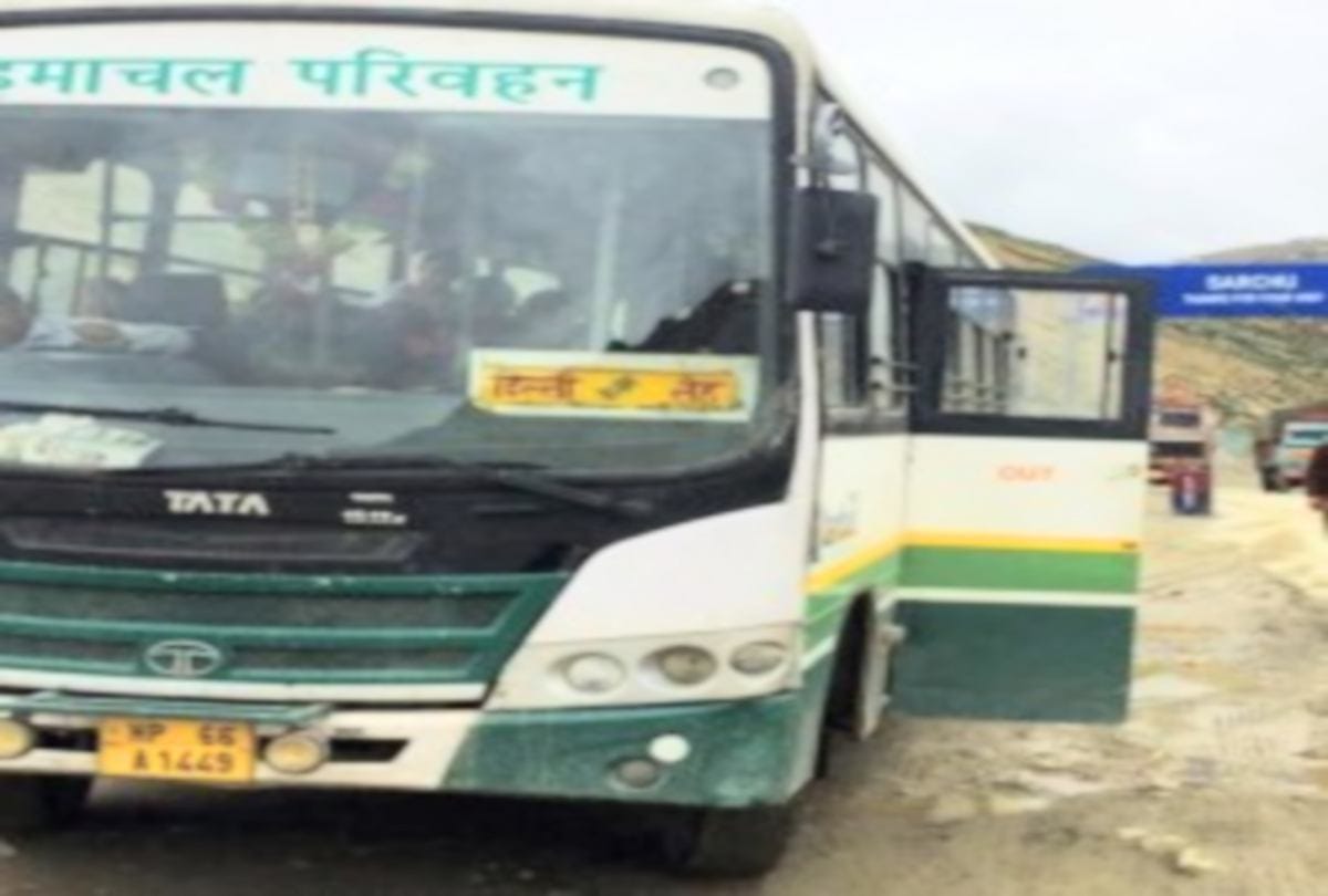 लाहौल घाटी में बस सेवा आज से शुरू