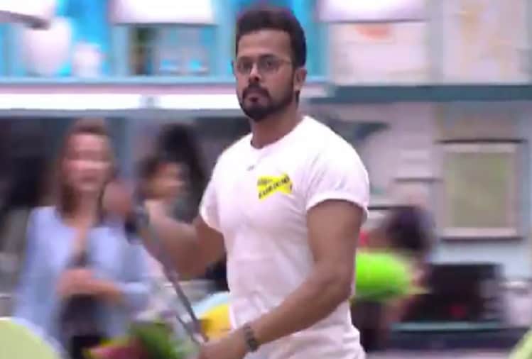 S Sreesanth fight with Khan sisters Somi cried in Bigg Boss season 12