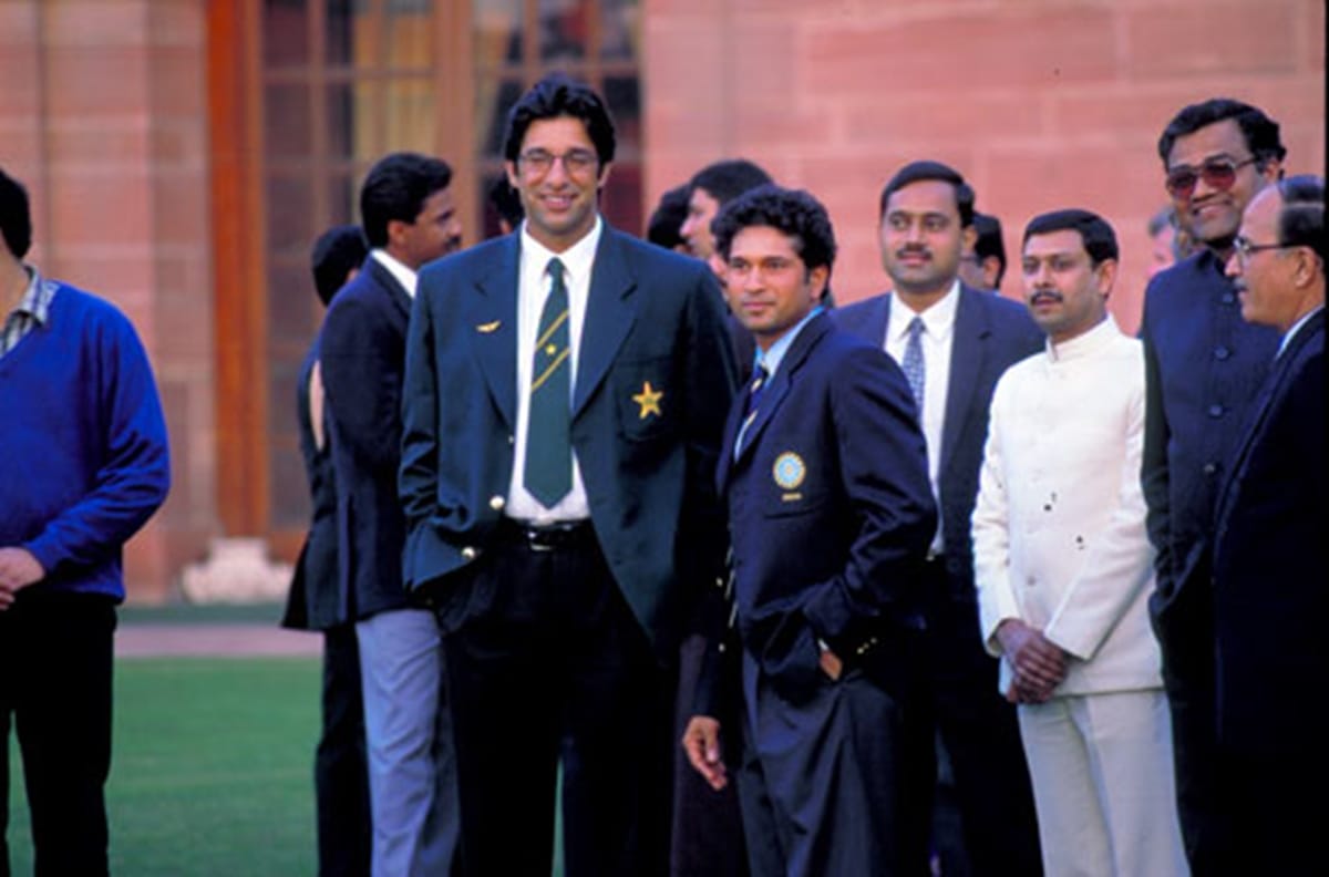 wasim akram mocked sachin tendulkar asked you are coming here with mom's permission