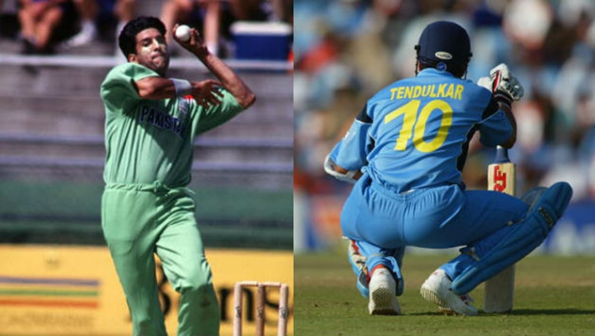 wasim akram mocked sachin tendulkar asked you are coming here with mom's permission