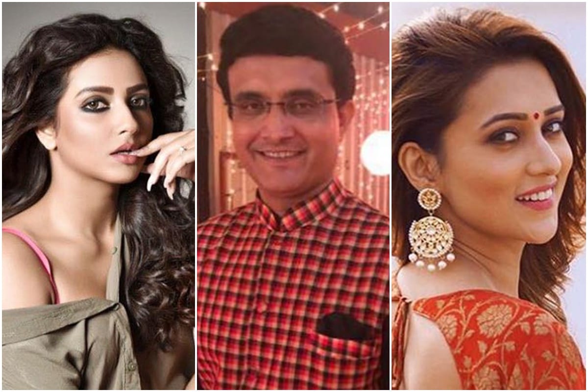 sourav ganguly will feature in music video with popular bengali actressess