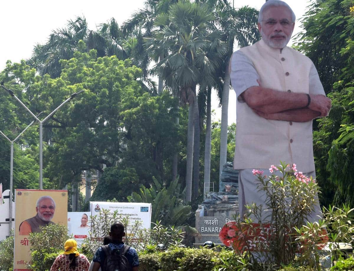 PM modi historical rally in bhu today