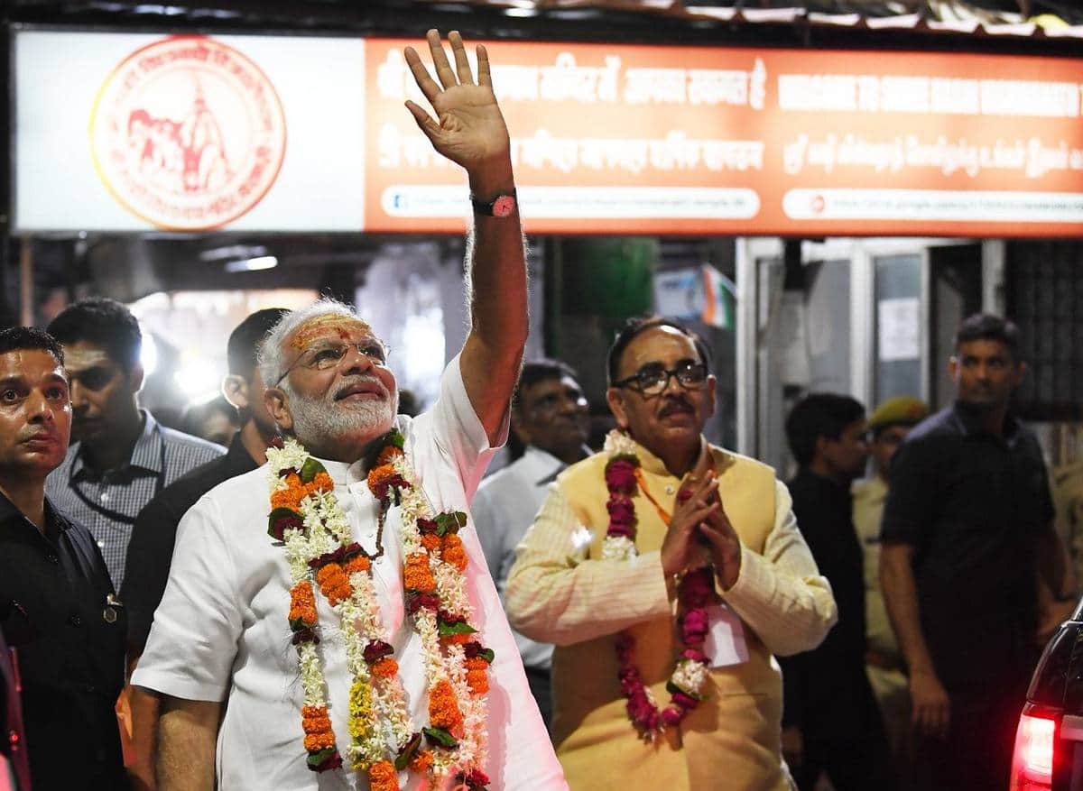PM modi  impower his kashi connection on his birthday