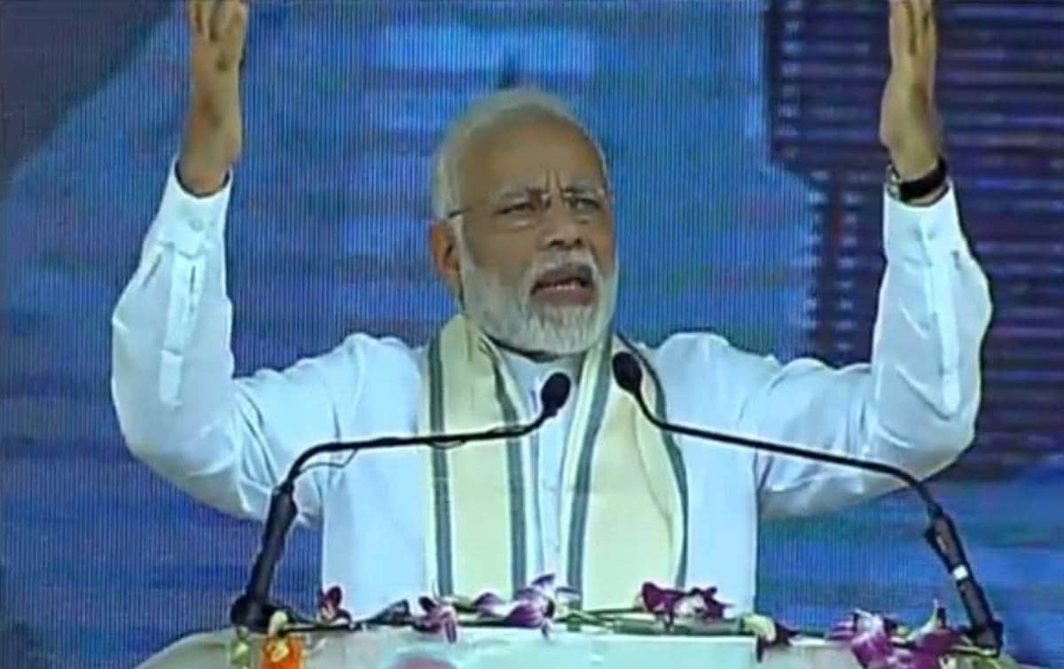 Narendra modi gave details of his work in varanasi