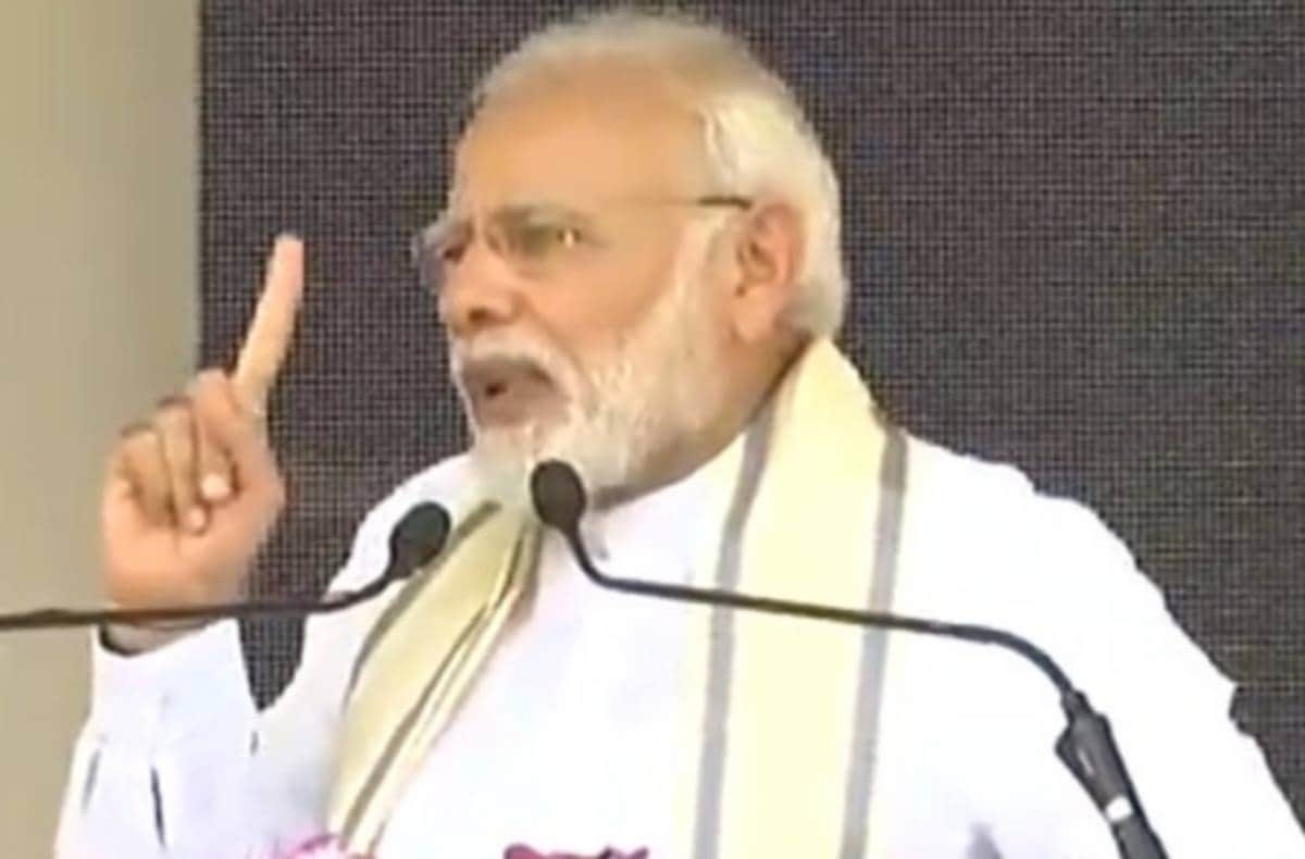 Narendra modi gave details of his work in varanasi