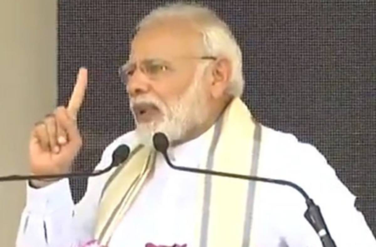 Narendra modi gave details of his work in varanasi