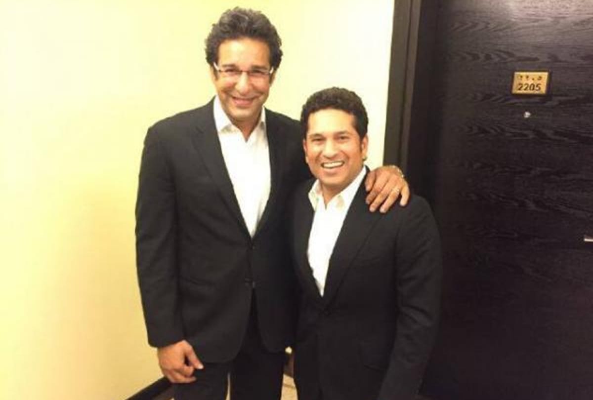 wasim akram mocked sachin tendulkar asked you are coming here with mom's permission