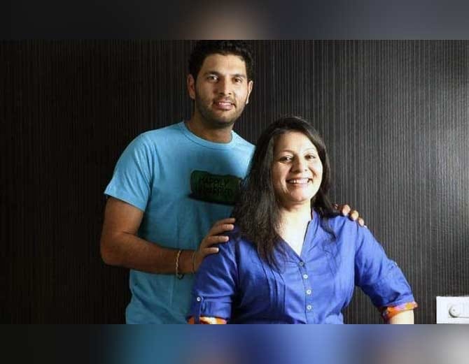 Cricketer Yuvraj Singh Family Unseen Photos, Step Mother, Step Brother, Step Sister
