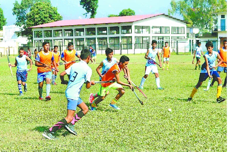 players battled for goal