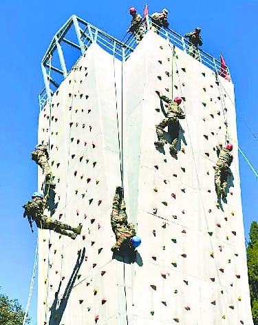 Special focus on search and drill operations in the forests