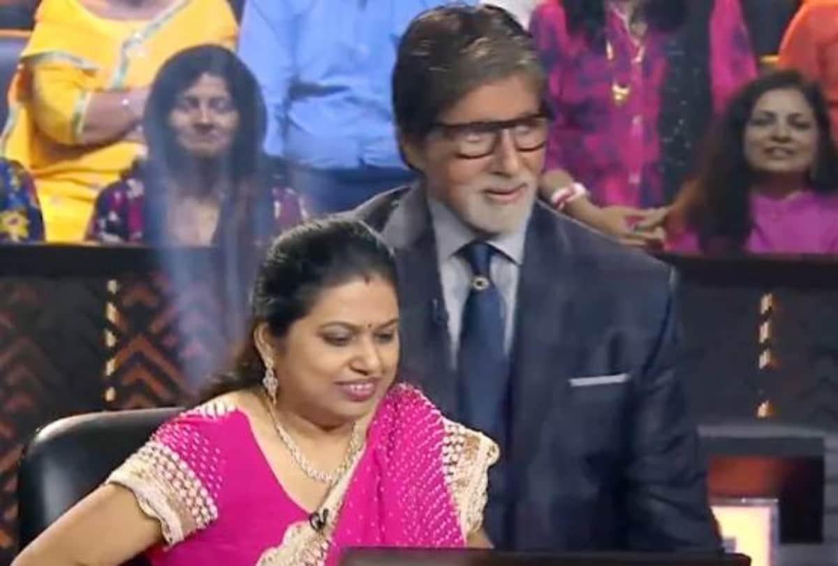 kaun banega crorepati 10 amitabh bachchan laugh listen contestant answer