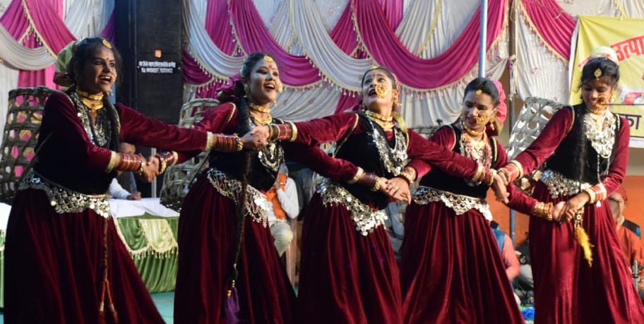 Cultural programs shout at the Nanda festival