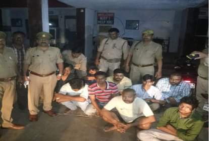 satta king Nine arrested in betting on India Pakistan cricket match