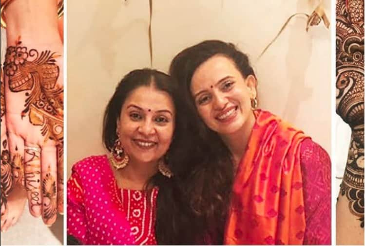 tv actress suchita trivedi ready to get marry look her mehandi pictures