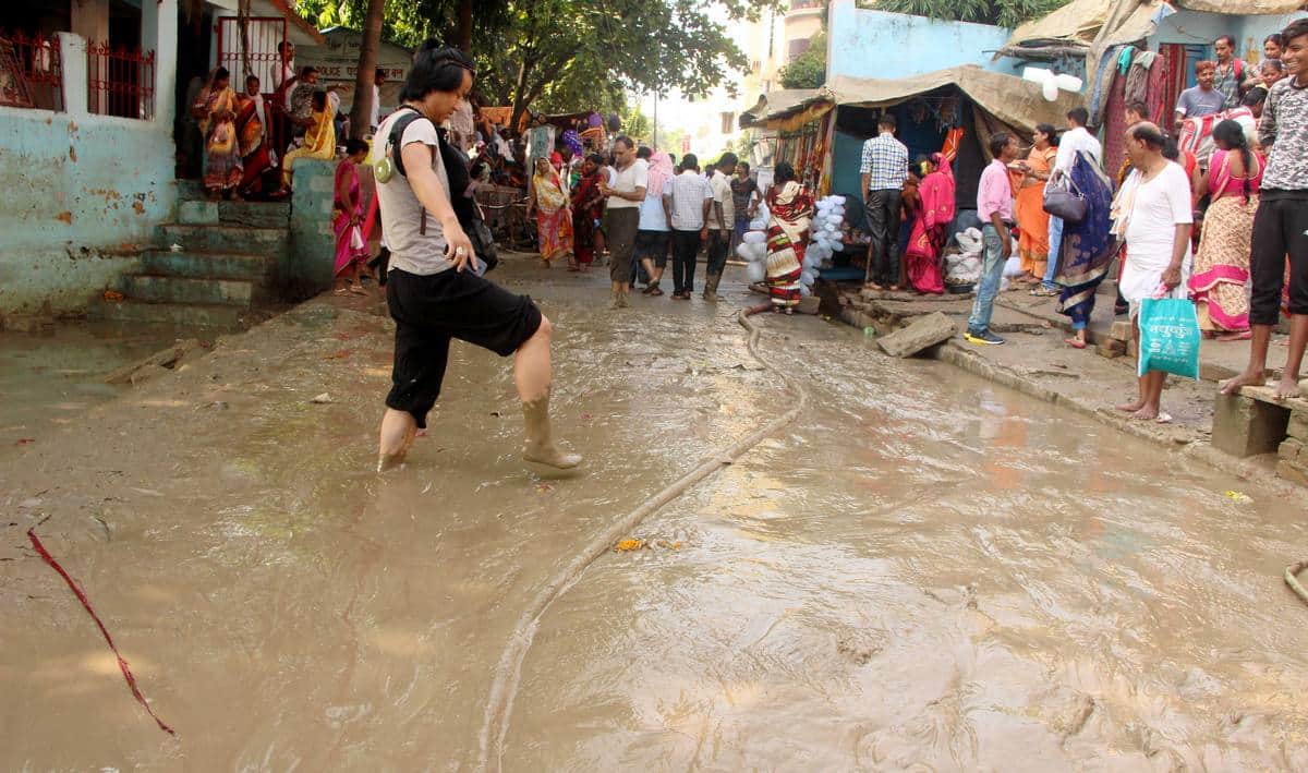 Varanasi ganga ghat cleaning started