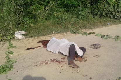 Father murder his son in azamgarh