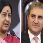 Sushma Swaraj & Shah Mahmood Quraishi