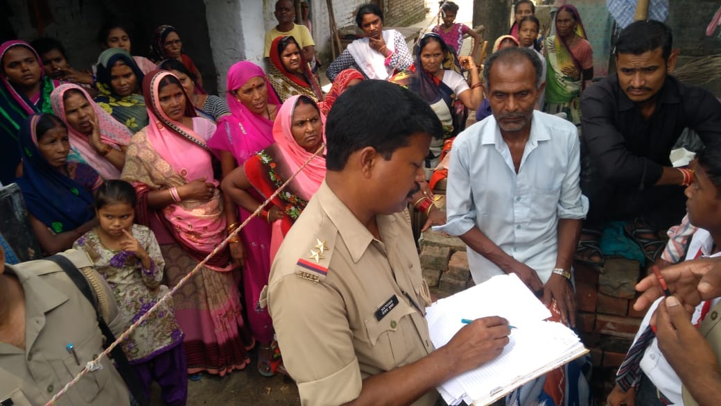 Drunk husband killed his wife at azamgarh