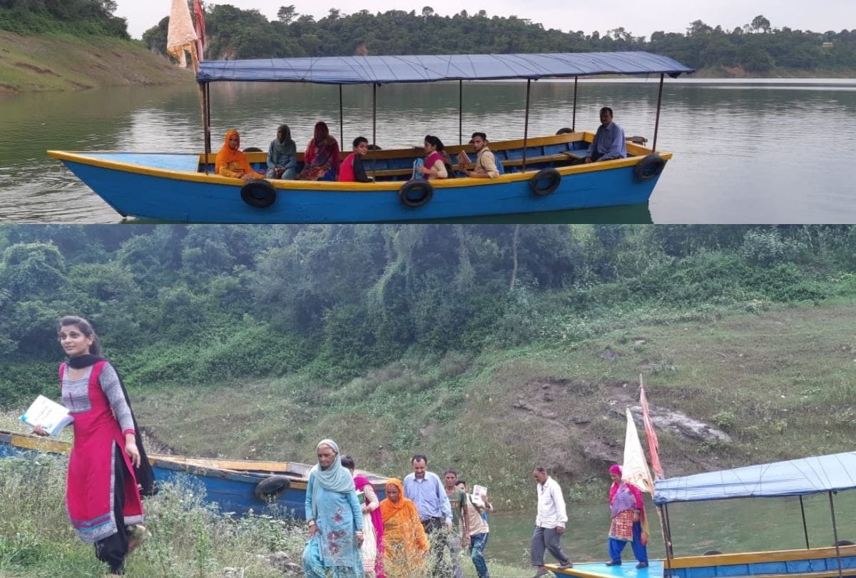 Story of Lurhad village Bilaspur Himachal where people living in island govind sagar lake bilaspur