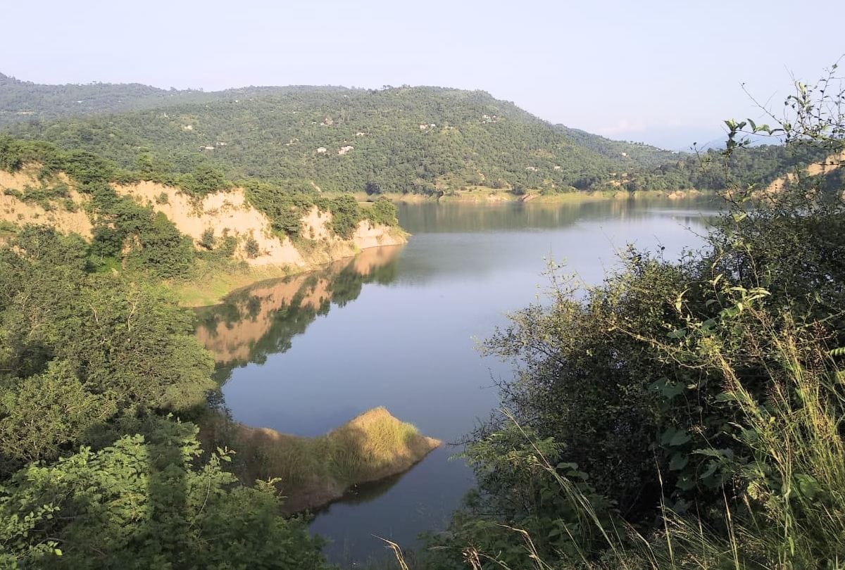 Story of Lurhad village Bilaspur Himachal where people living in island govind sagar lake bilaspur