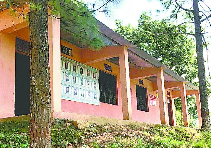 Ganai Gangoli degree college running in Tinshed