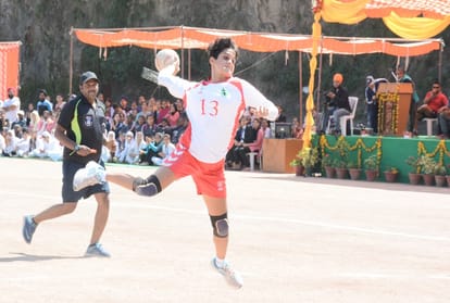 Himachal team reached quarter finals of National Women Handball Championship