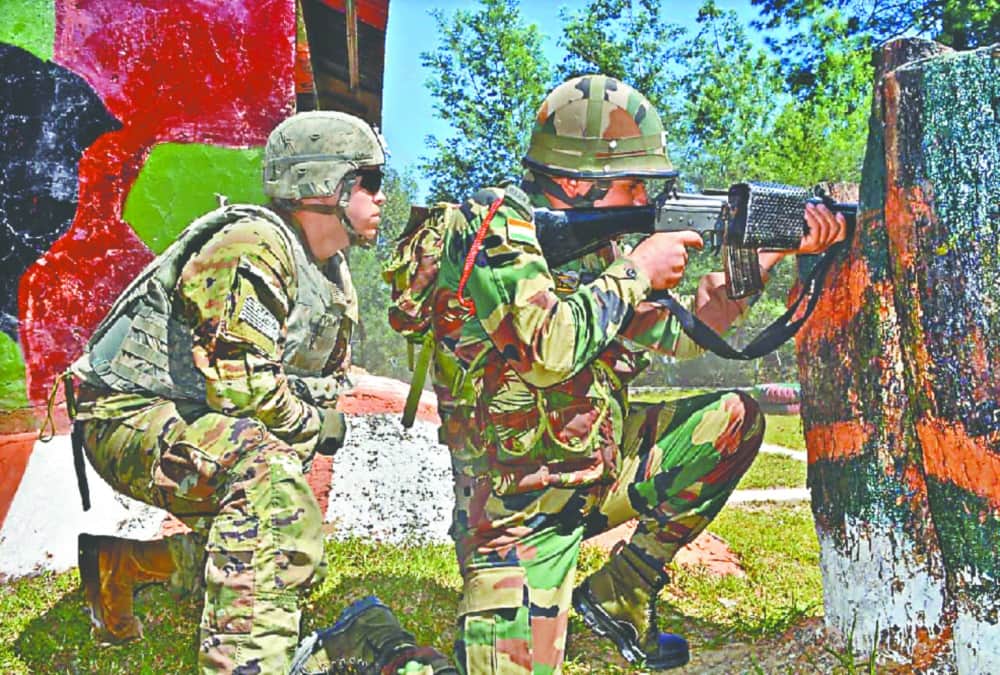 India US anti terror joint military exercises american force shocked to see war on mountain