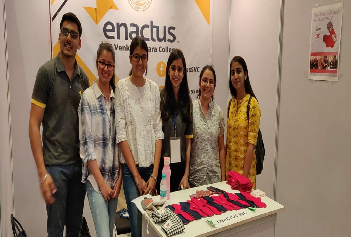 Padman students of Venkateswara College of Delhi