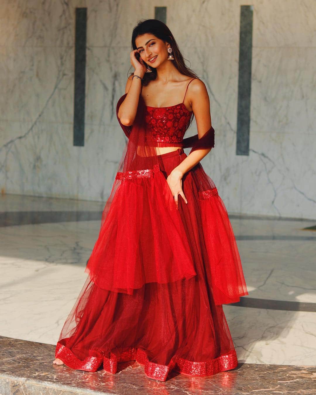 Shweta Tiwari daughter Palak Tiwari shares a BTS Video of her on instagram