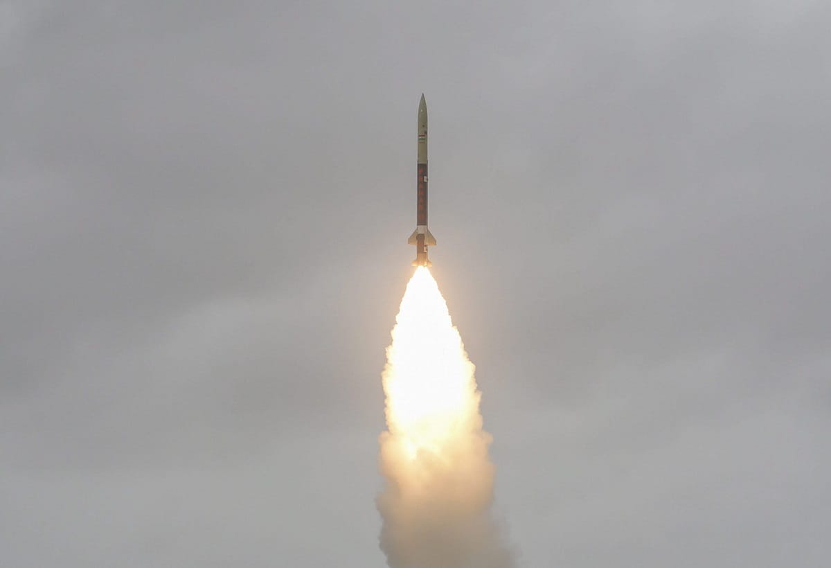 successful testing of LRSAM missile did by India